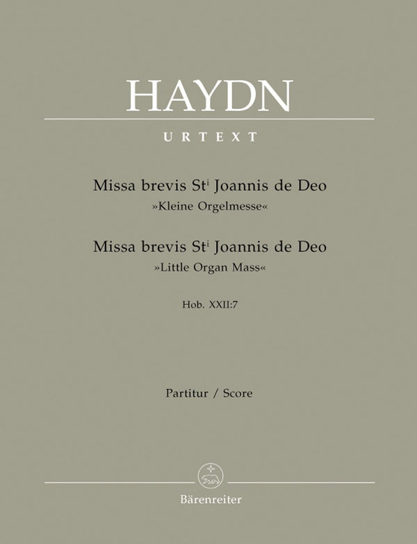 Haydn: Missa Brevis S Joannis Full Score