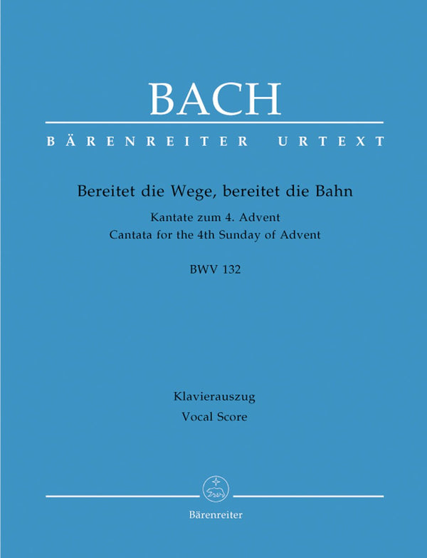 Bach: Cantata 132 - Vocal Score