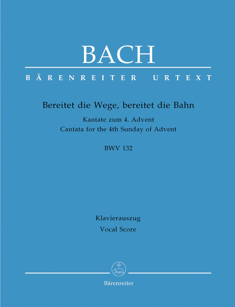 Bach: Cantata 132 - Vocal Score