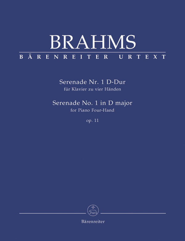 Brahms: Serenade No 1 in D - 4 Hands Piano Duet