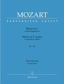 Mozart: Mass C K317 Coronation - Vocal Score