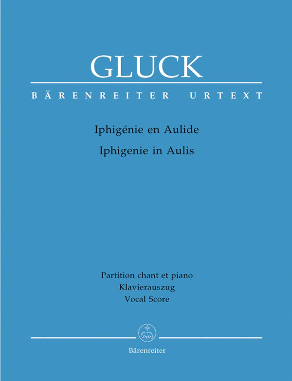 Gluck: Iphigenie En Aulide Fr, G - Vocal Score