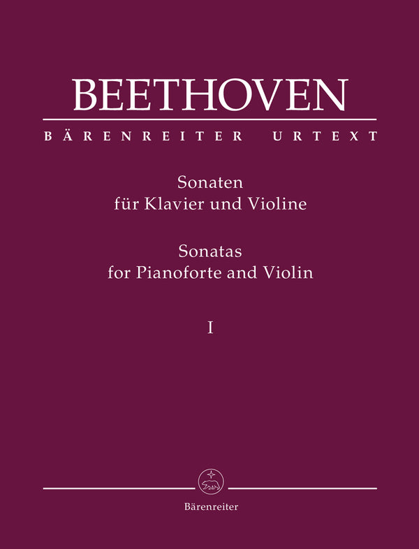 Beethoven: Sonatas for Pianoforte and Violin, Volume 1