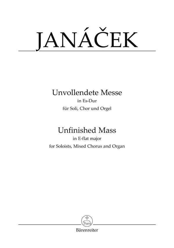 Janáček: Mass in E Flat - Vocal Score