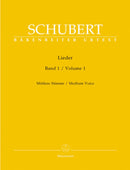 Schubert: Lieder Volume 1 for Medium Voice