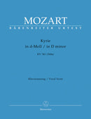 Mozart: Kyrie in D K341 - Vocal Score