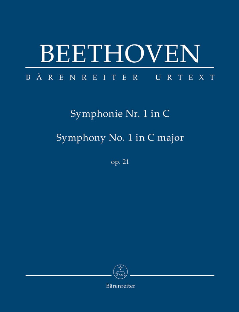 Beethoven: Symphony No 1 C Op 21 Urtext - Study Score