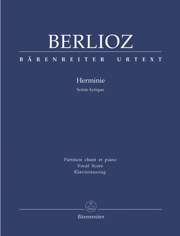 Berlioz: Herminie Scoreene Lyrique - Vocal Score