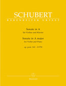 Schubert: Sonata in A D574 for Violin & Piano