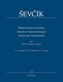 Ševčík: School of Violin Technique Op 1 - Book 2