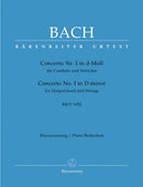 Bach: Concerto No 1 in D Minor Harpsichord & Strings (Piano Reduction)