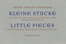 Telemann: Eleven Little Pieces for 2 Recorders