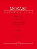 Mozart: Piano Concerto in F, K413 - Full Score