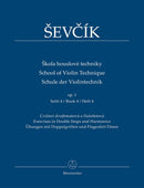 Ševčík: School of Violin Technique Op 1 - Book 4
