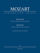 Mozart: Flute Quartets K285, 285A - Study Score