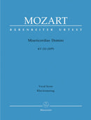 Mozart: Misericordias Domini K222 - Vocal Score