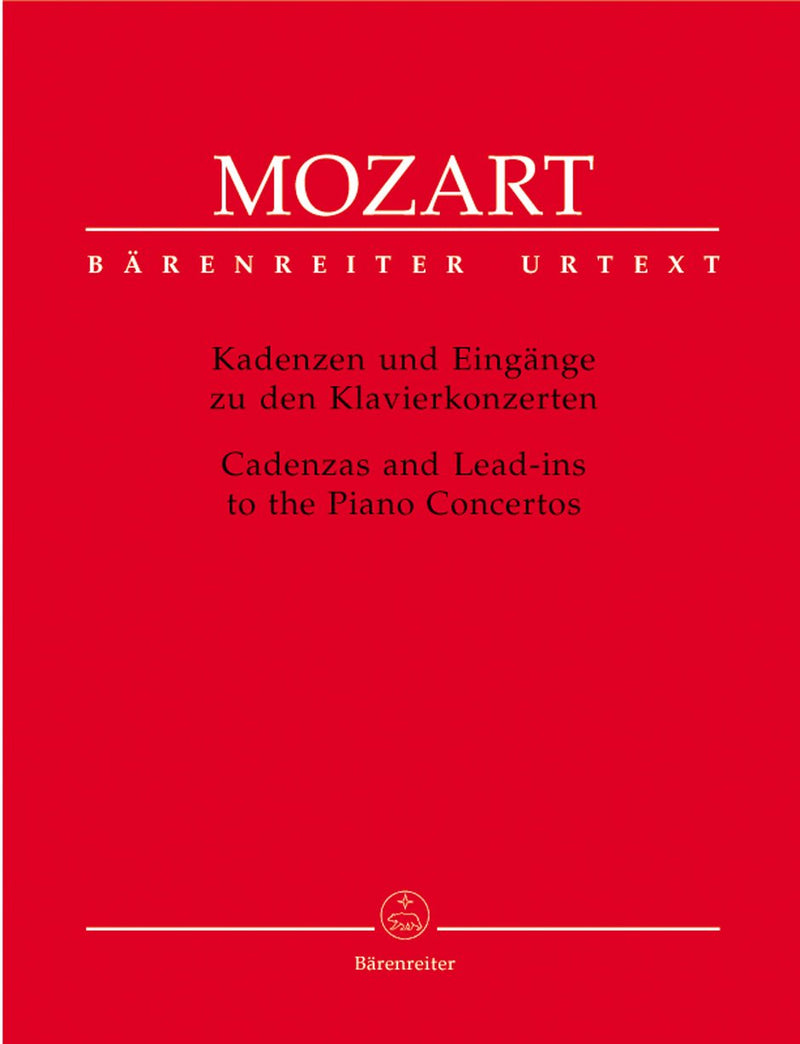 Mozart: Cadenzas & Lead-ins to the Piano Concertos