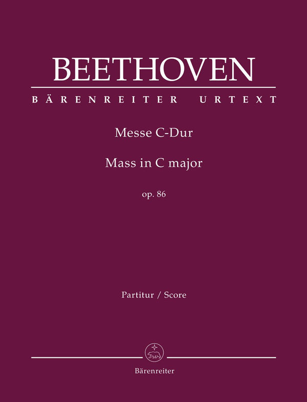 Beethoven: Mass in C Major Op 86 - Full Score
