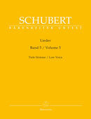 Schubert: Lieder Volume 5 for Low Voice