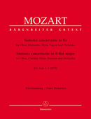Mozart: Sinfonia Concertante E Flat - Piano Reduction