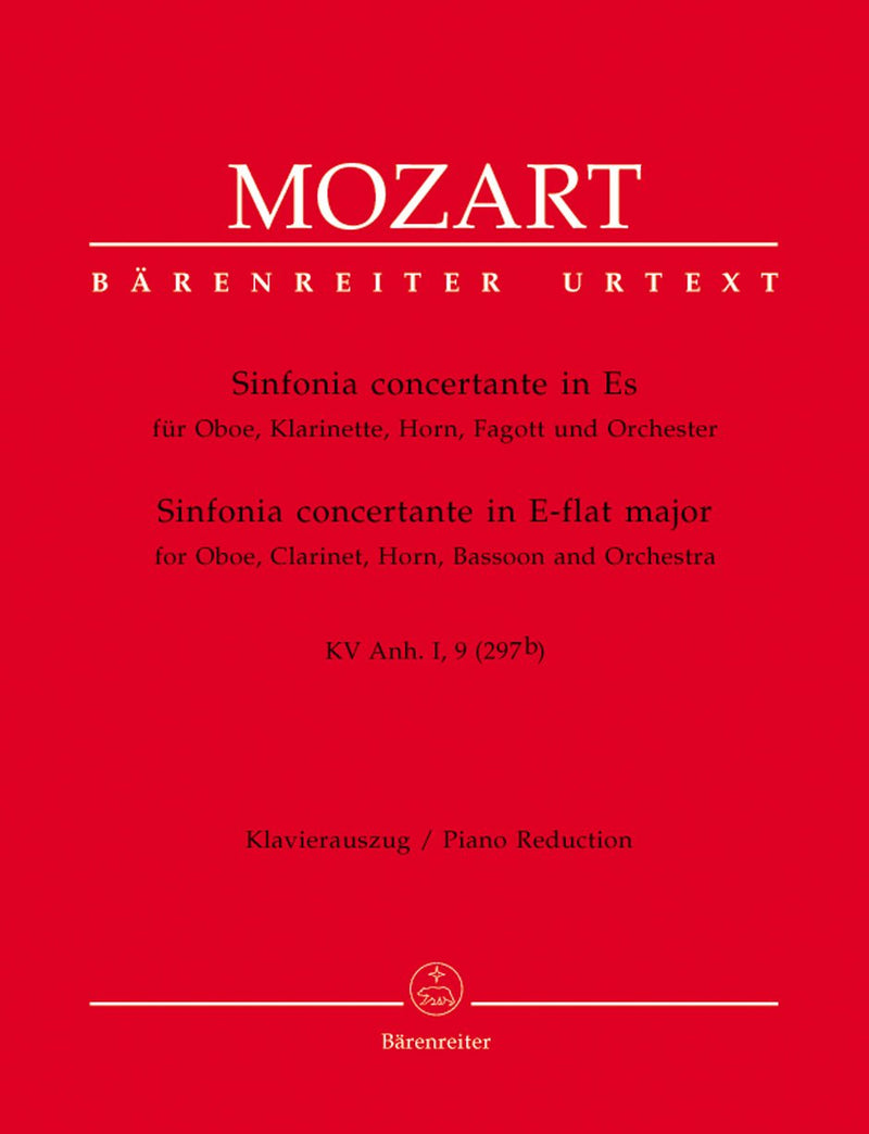 Mozart: Sinfonia Concertante E Flat - Piano Reduction