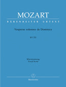 Mozart: Vesperae Solennes Dom K321 - Vocal Score