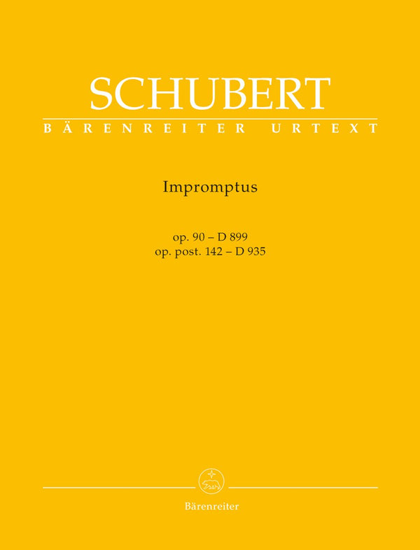 Schubert: Impromptus (Op 90 D 899 Op 142 D 935) for Piano Solo