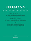 Telemann: Twelve Methodical Sonatas Volume 3 for Flute & Piano