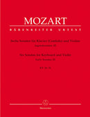 Mozart: Early Sonatas K26-31 for Violin & Piano