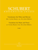 Schubert: Variations on "Trockne Blumen" for Flute & Piano