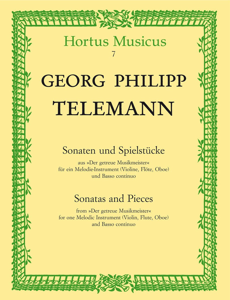 Telemann: Sonatas & Pieces for Oboe & Piano