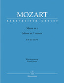 Mozart: Mass C K427 - Vocal Score