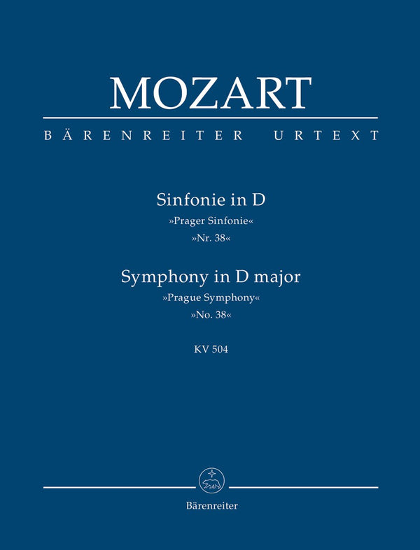 Mozart: Symphony No 38 in D K504 - Study Score