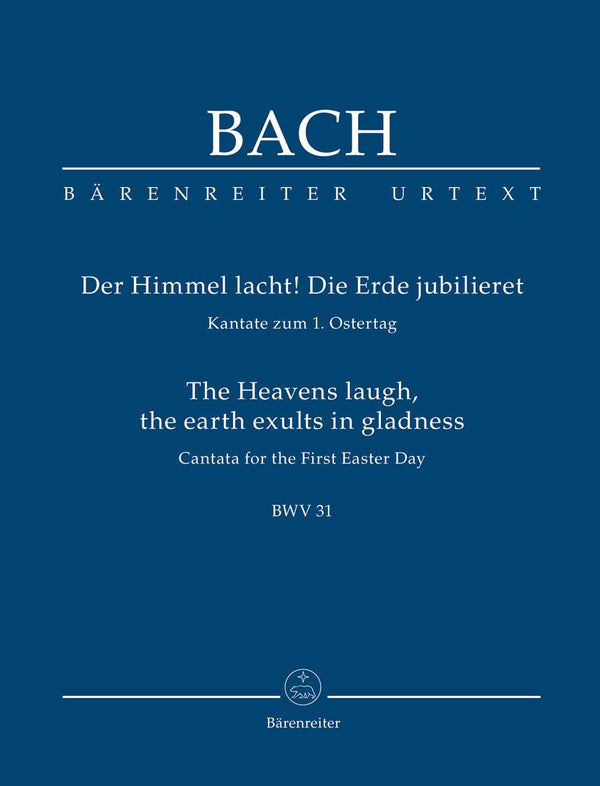 Bach: Cantata 31 Der Himmel Lacht - Study Score