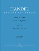 Handel: Israel in Egypt HWV54 Hardback - Vocal Score