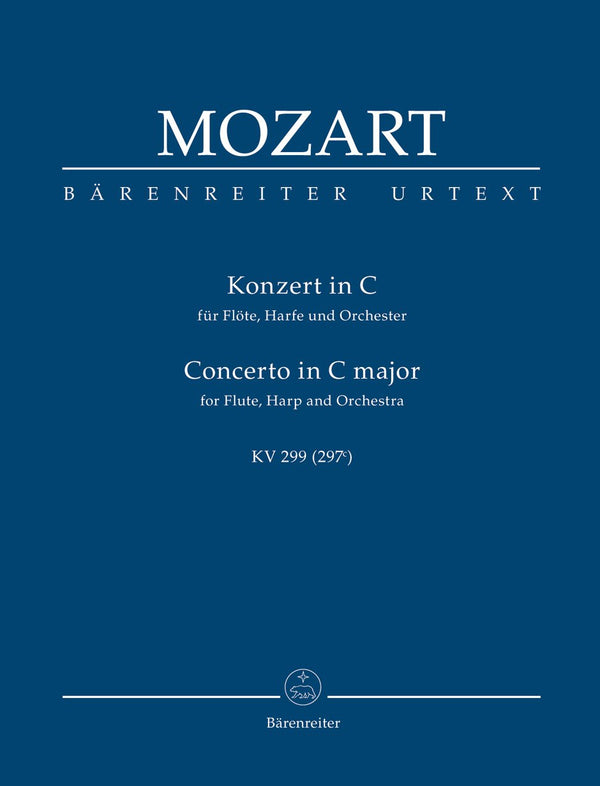 Mozart: Flute & Harp Concerto C K299 - Study Score