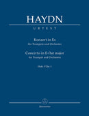 Haydn: Trumpet Concerto in E Flat Study Score