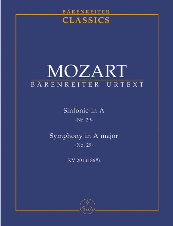 Mozart: Symphony No 29 in A K201 - Study Score