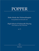 Popper: High School of Cello Playing Op 73