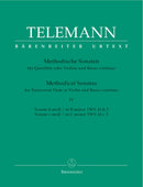 Telemann: Twelve Methodical Sonatas Volume 4 for Flute & Piano