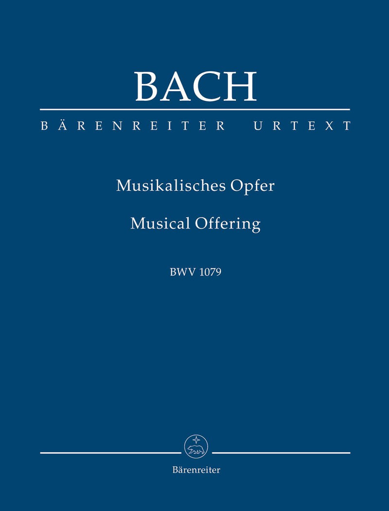 Bach: Musical Offering BWV1079 - Study Score