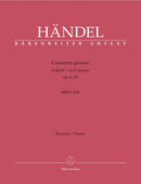 Handel: Concerto Grosso D Minor Op 6, 10 - Full Score