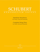 Schubert: Complete String Trios for Violin, Viola and Violoncello (Parts)