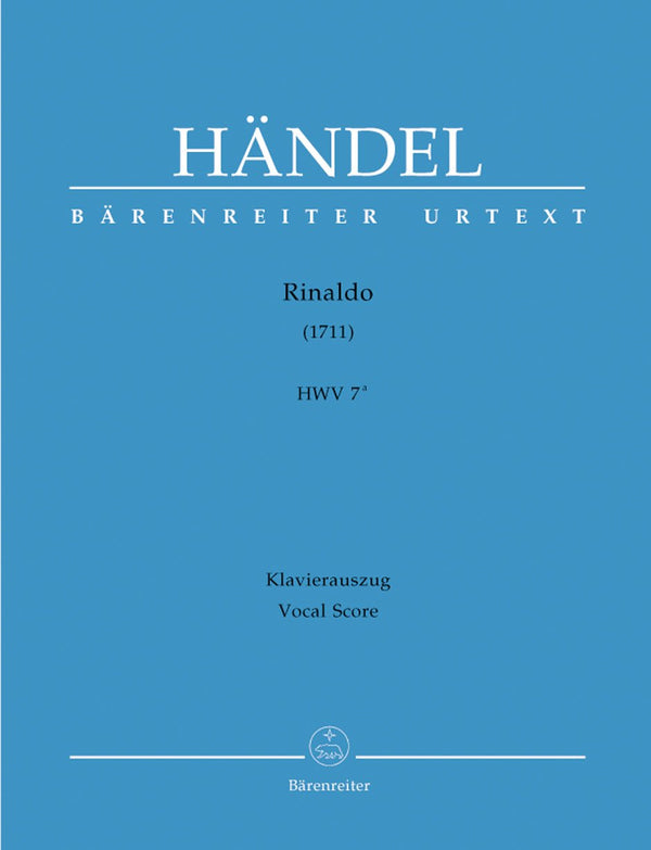 Handel: Rinaldo - Vocal Score