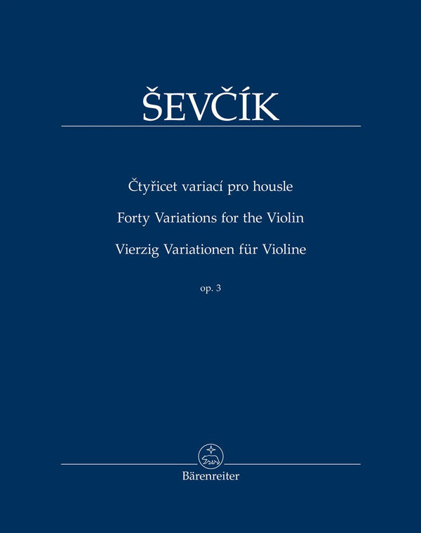 Ševčík: Forty Variations for the Violin Op 3