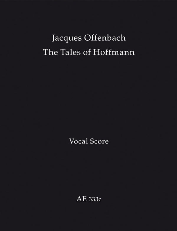 Offenbach: Tales of Hoffman - Vocal Score - French, English