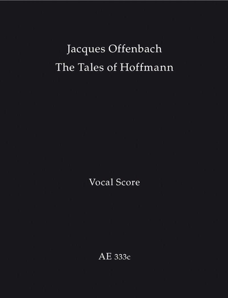 Offenbach: Tales of Hoffman - Vocal Score - French, English