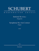 Schubert: Symphony No 4 - Study Score