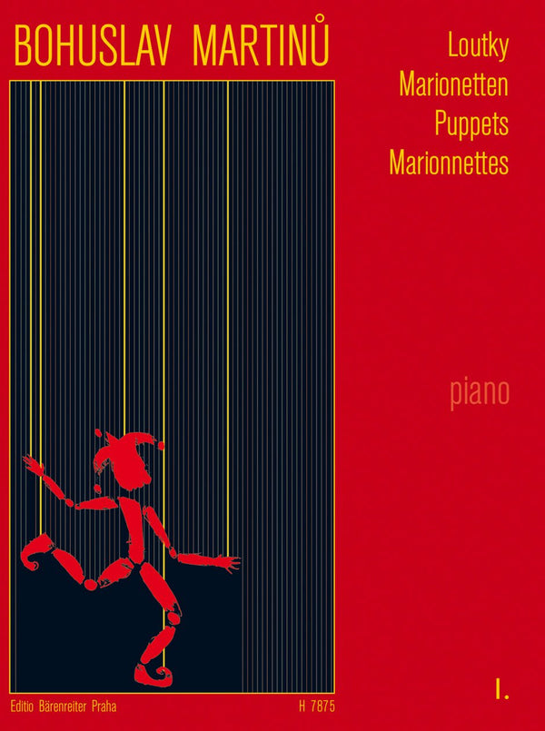 Martinu : Marionetten (Marionnettes): Short Pieces for Piano - Book 1