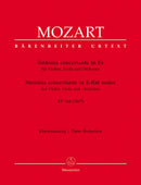 Mozart: Sinfonia Concertante K364 Violin, Viola, Piano